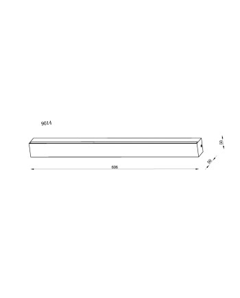ELEGANCE*Aplique LED 24W 3000K